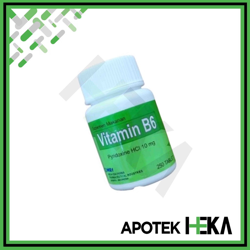 Vitamin B6 10 mg Esa Farma Botol isi 250 Tablet (SEMARANG)