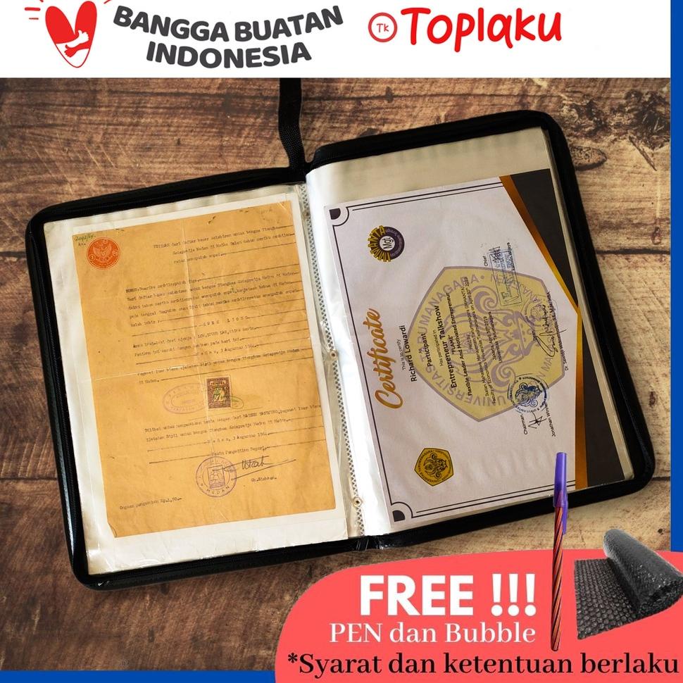 

[Etalase][F89B]㊛ TOPLA Map Document Keeper Resleting Anti Air Dokumen Keeper Map Ijazah Sertifikat Berkas Kulit Plastik Map Berkas Map Dokumen Resleting Organizer File Folder Dokumen Tempat Dokumen Penting Clear Holder Cantik Resleting Anti Air pasti diki