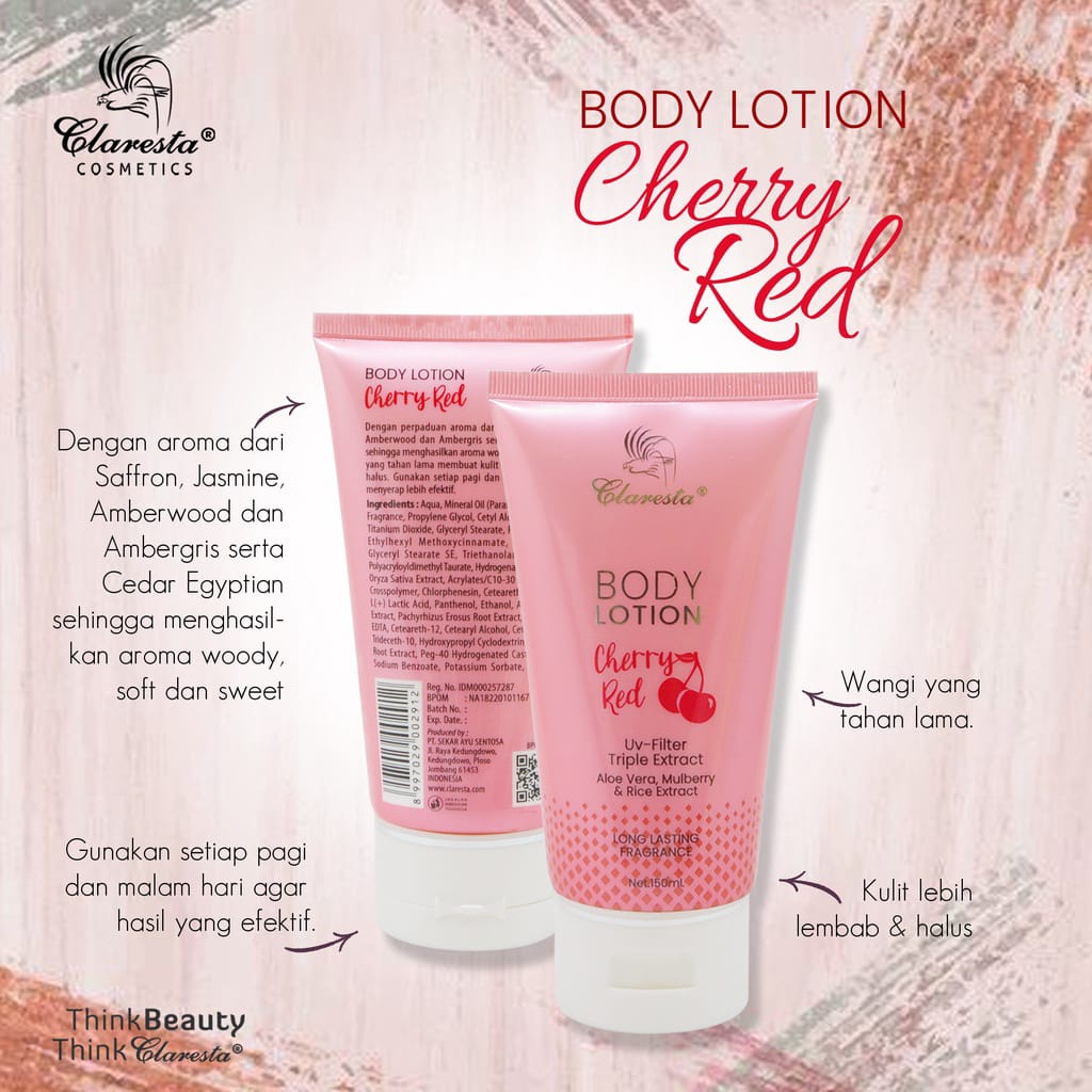 Claresta Body Lotion Series