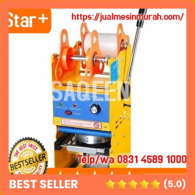 CUP SEALER MESIN PENYEGEL GELAS PLASTIK PRESS TUTUP GELAS PLASTIK 929 PUSAT MESIN SEMARANG