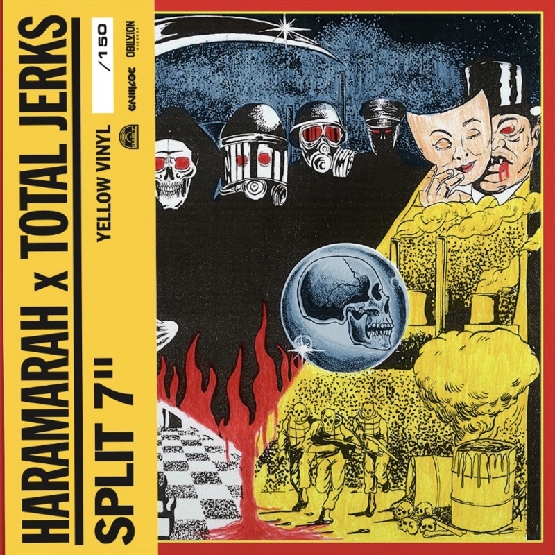 HARAMARAH X TOTAL JERKS - SPLIT 7” VINYL