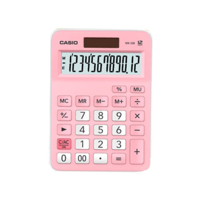 

KALKULATOR CASIO DESKTOP MX12B CALCULATOR MEJA DAGANG MX 12 B 12 DIGIT #ORIGINAL