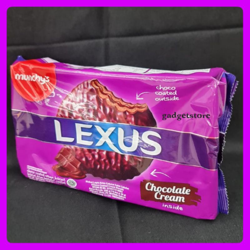 

Biskuit lapis krim coklat 200 gram isi 10cs