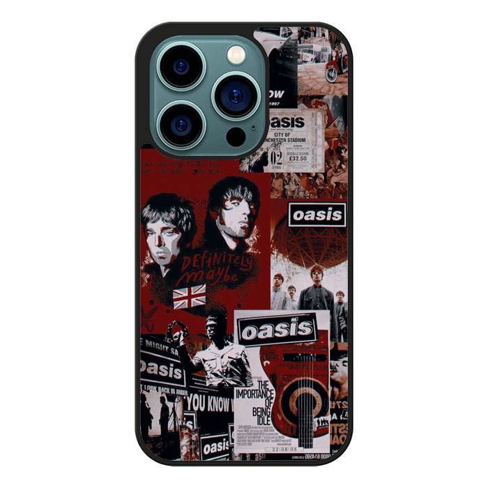 Casing Case iPhone X XR XS 11 12 13 14 Mini Plus Pro Max Custom Oasis S189