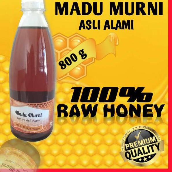 

ホ (ASLI MURNI) Madu Murni 100% Asli Alami Nektar bunga Randu (Raw Honey) ㍻