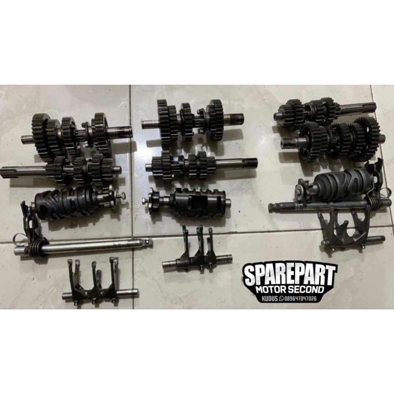 Gear box rasio gigi gearbox tranmisi klx 150 bf d tracker original