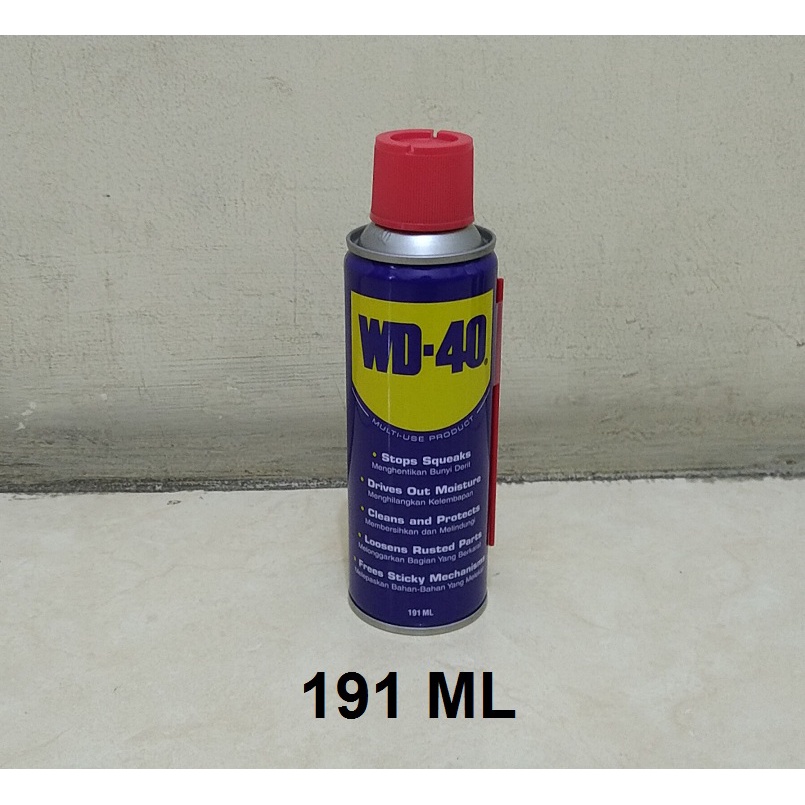 WD 40 Pelumas Anti Karat - Semprotan WD40 Lubricant 191 ML