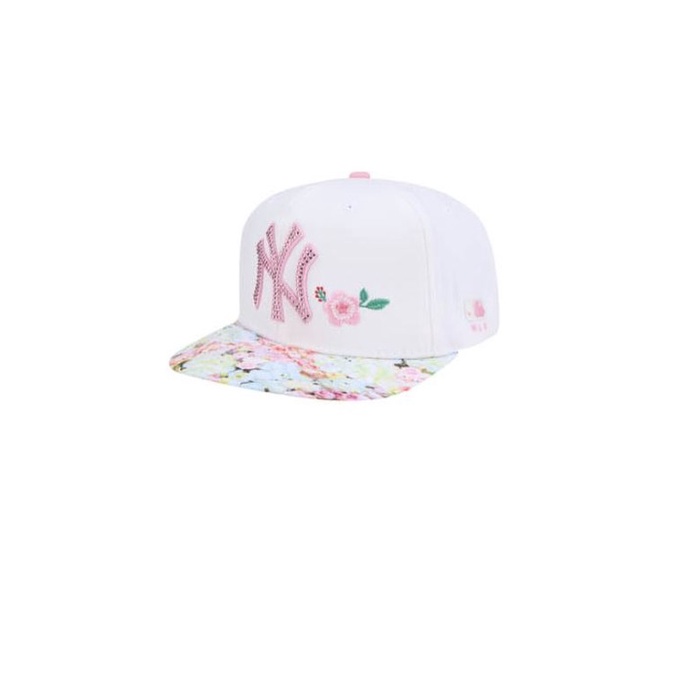 Terbaru Mlb Kids Crystal Flower Snapback Cap 72Cpic911