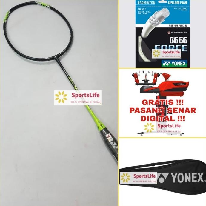 RAKET BADMINTON YONEX VOLTRIC 6000 ORIGINAL MADE IN JAPAN BONUS SENAR