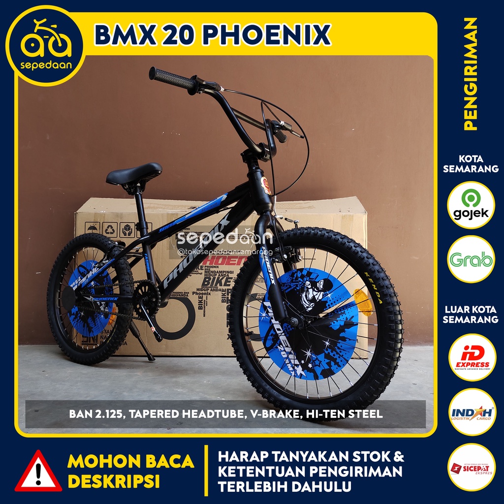 Sepeda Anak BMX 20" PHOENIX - 2.125 4 (GRAB CAR)
