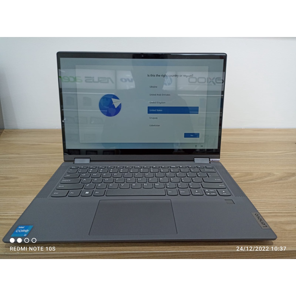 Laptop Flip 2in1 Lenovo Ideapad Flex 5 Intel Core i3 1115G4 8GB SSD 512GB FHD IPS Touchscreen Windows 11