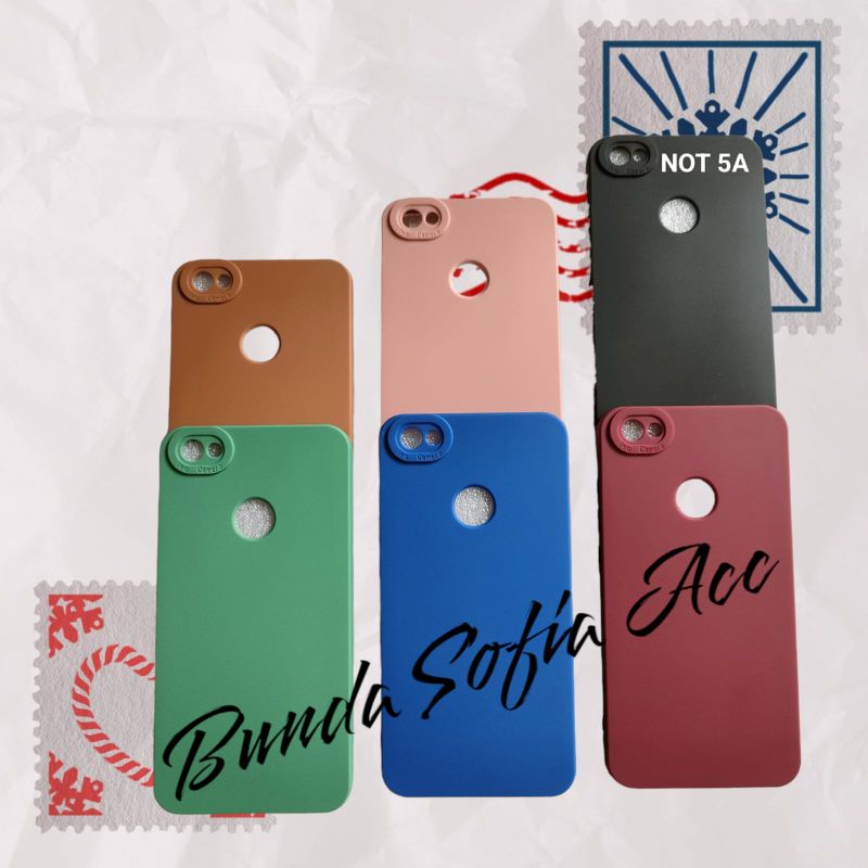 CASE TERBARU MACARON PRO CAMERA TIPE REDMI NOTE 5A