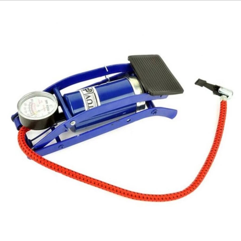 Pompa Injak Ban Sepeda Motor Mobil Kompa Ban Injak