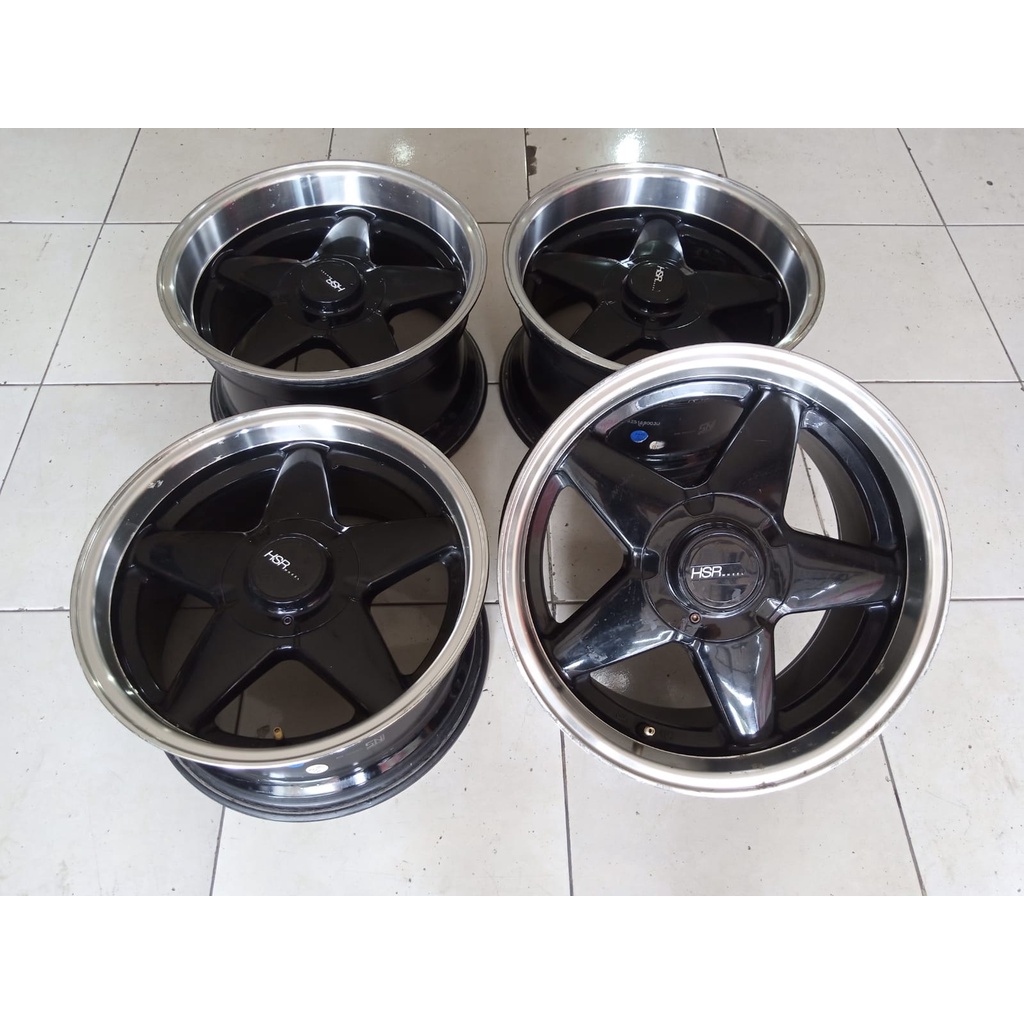 VELG MOBIL BEKAS R16 BUAT 4 HSR VEST R16X8-9 8X100-114 ET25-35