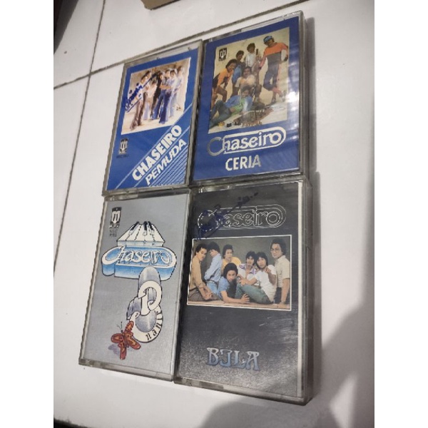 kaset pita chasairo / 4 kaset