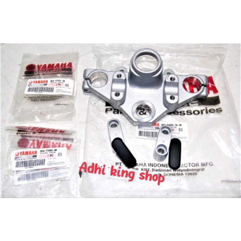 segitiga atas rx king new original set komplit raiser klem stang