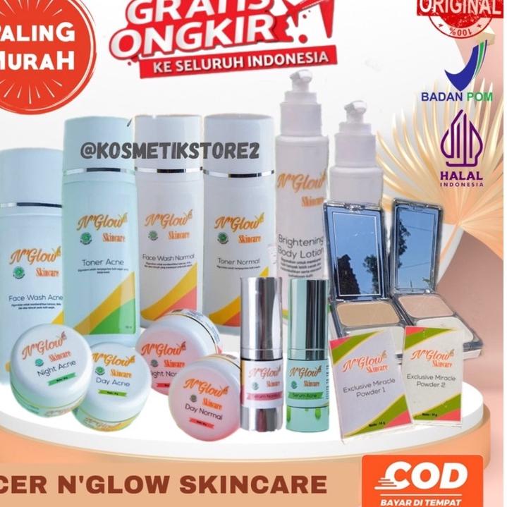 [KODE Z0Z] Ecer N'Glow Skincare Promo Paket Kecantikan