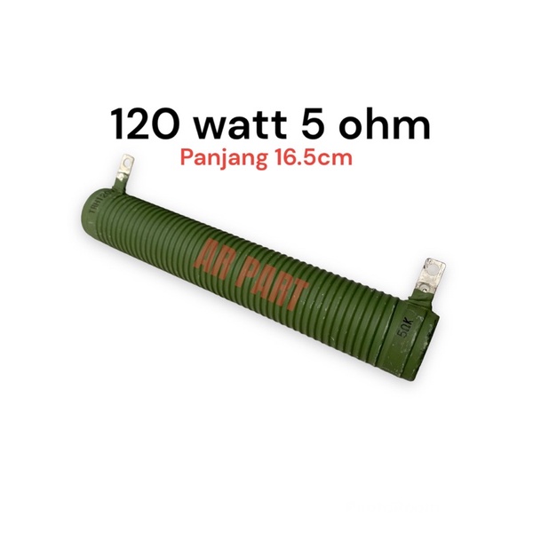 resistor dummy load 5ohm 120watt