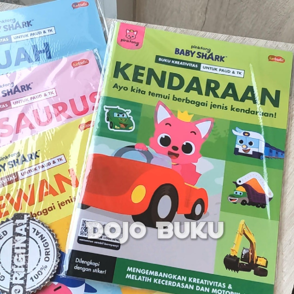 Buku Seri Pinkfong Baby Shark - Buku Kreativitas