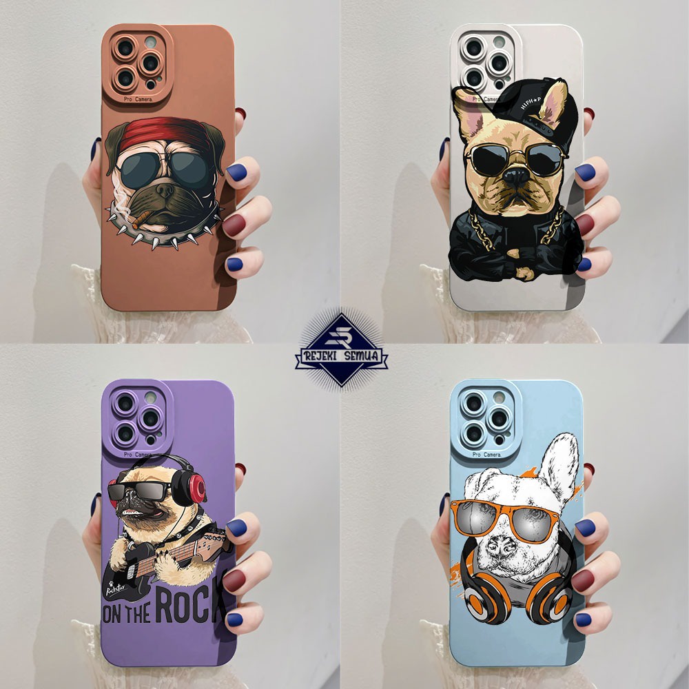 CUSTOM CASE SOFTCASE SILIKON PROCAMERA DOG CUSTOM REALME C2 5 5I C11 C20 C12 C25 NARZO 30A 50A C30 C