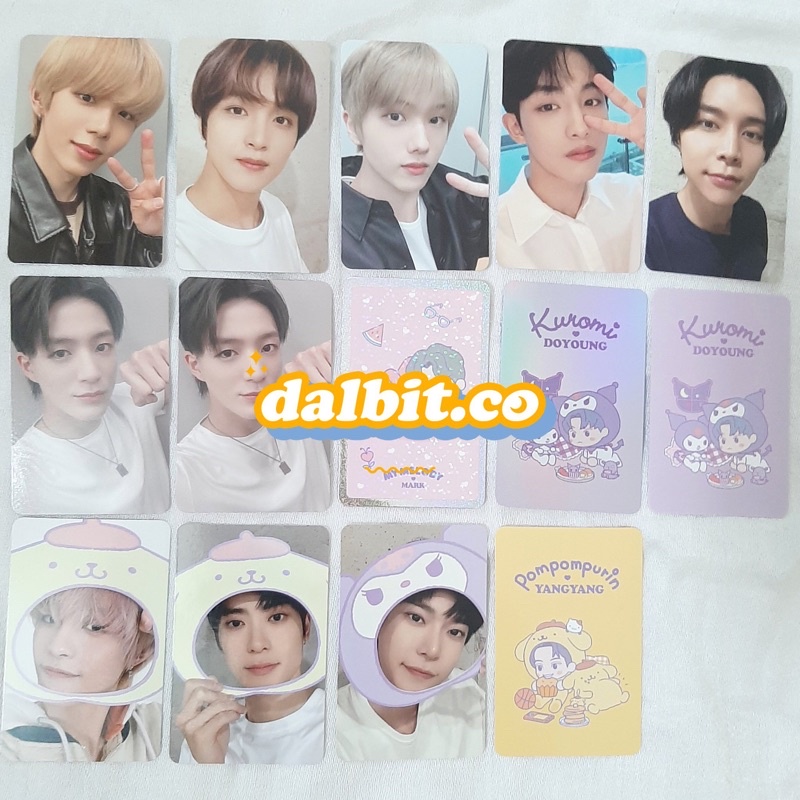 NCT X SANRIO TRADING CARD / TC / STC SELCA VER A B JENO MARK HAECHAN JISUNG DOYOUNG JAEHYUN JOHNNY W