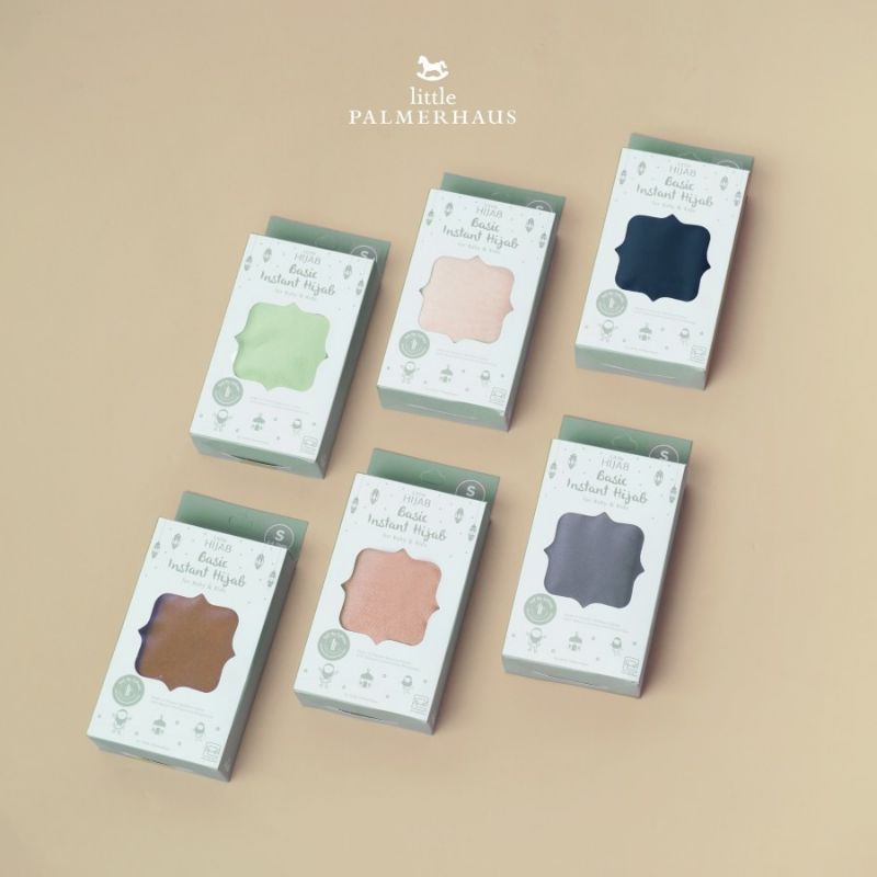 Little Palmerhaus Hijab Instant Baby &amp; Kids Warna Baru