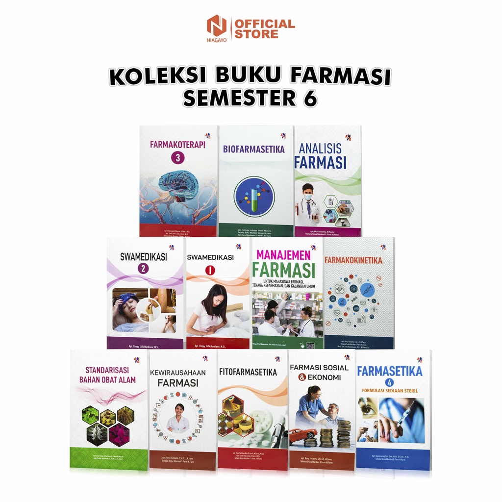 Buku Farmasi Semester 6 : Analisis FarmaBuku Farmasi Semester 6 : Analisis Farmasi/Biofarmasetika /F
