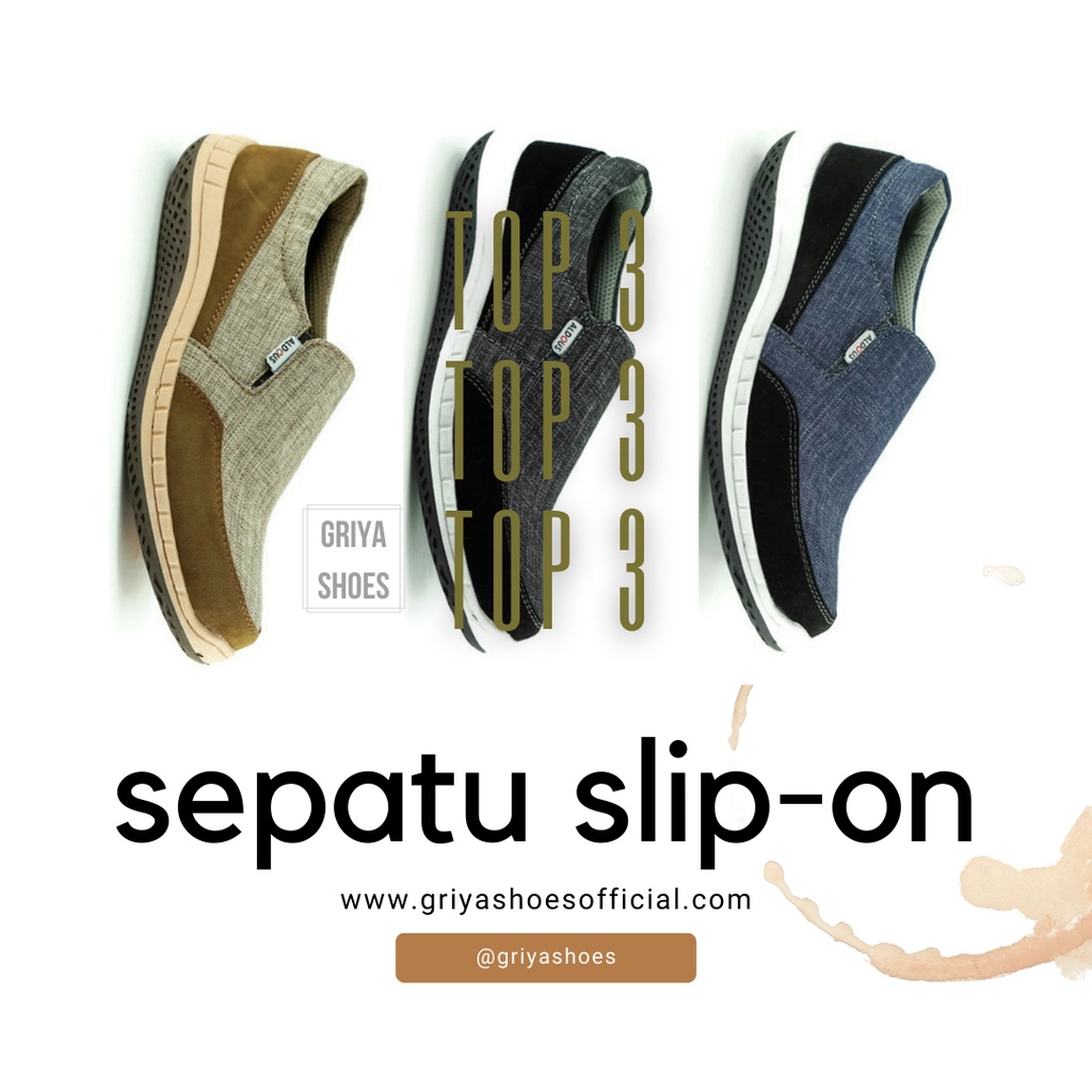 Sepatu pria formal Slip On Import Original 100% Sepatu Kerja Kantor Pria Casual Aldous A02 - Sepatu 