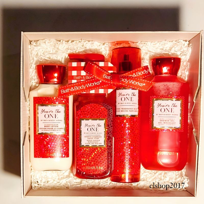 BBW YOU'RE THE ONE GIFT SET PAKET BATH &amp; BODY WORKS