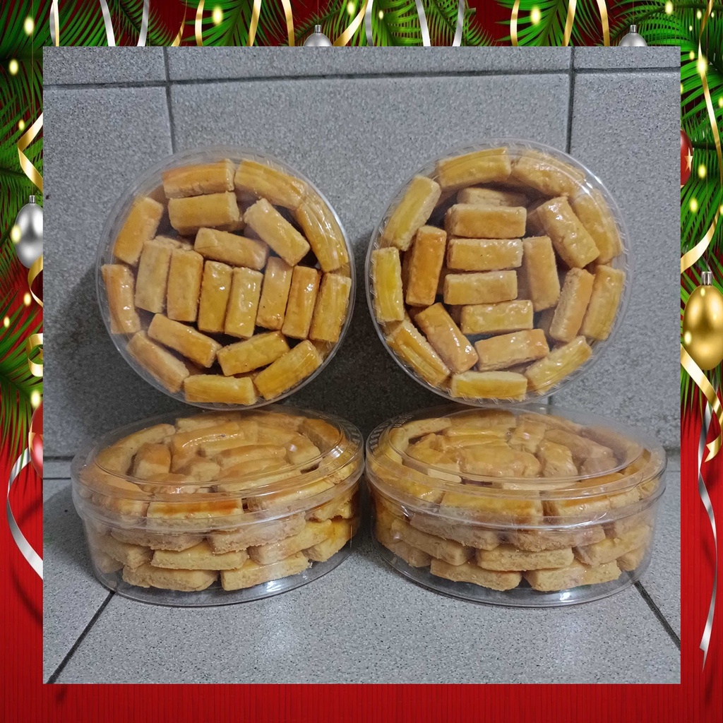 

Kue Kering Kastengel Keju Wisman Premium Wijsman Krenyesss abiss Homemade Buatan Mamah Tercinta