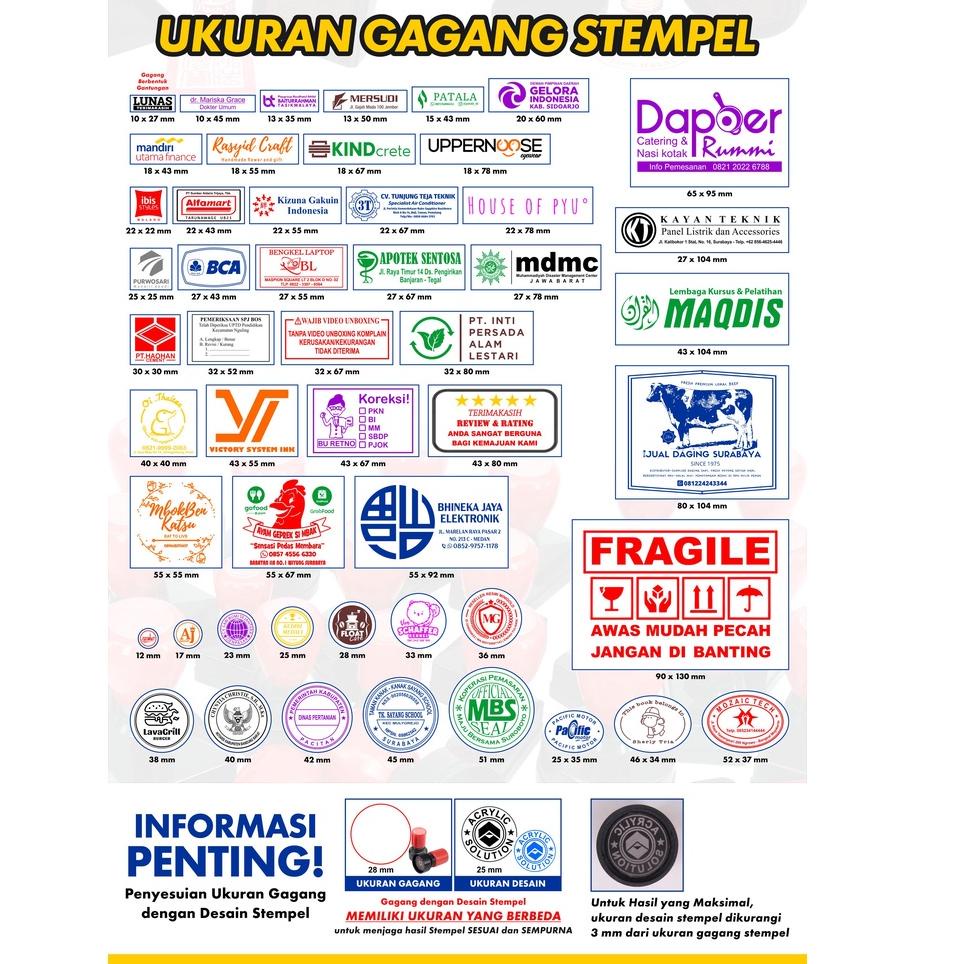 

⇼ Pesan Stempel Flash Kilat Murah FREE Desain Kotak ➯