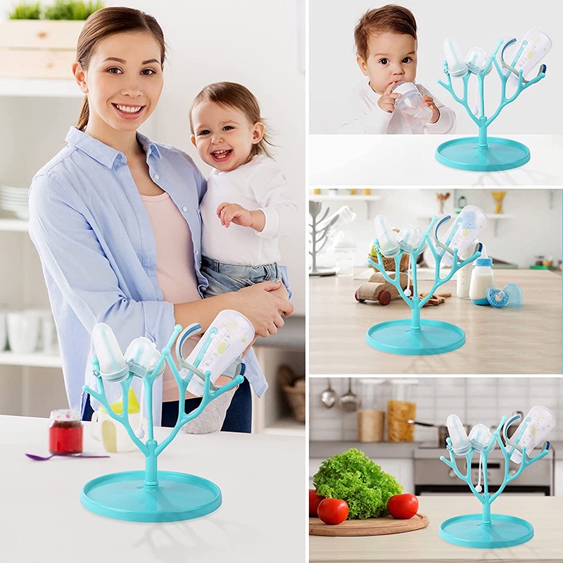 Botol Bayi Rak Pengering Dapat Dilepas Botol Susu Drying Rack Storage Drying