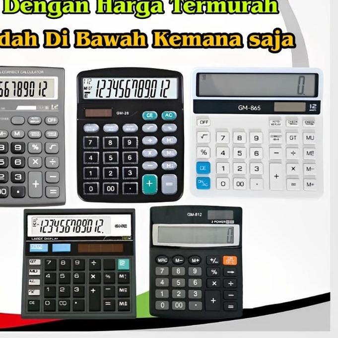 

Ready Stock Kalkulator 12 Digit Angka-Calculator Digital⭐ Panda99.Olshop⭐!!
