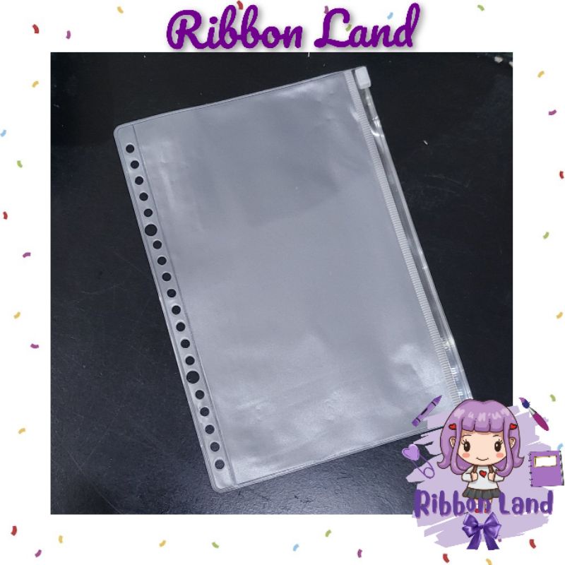 

A5 Kantong Zipper / Ziplock 20 Lubang Ring