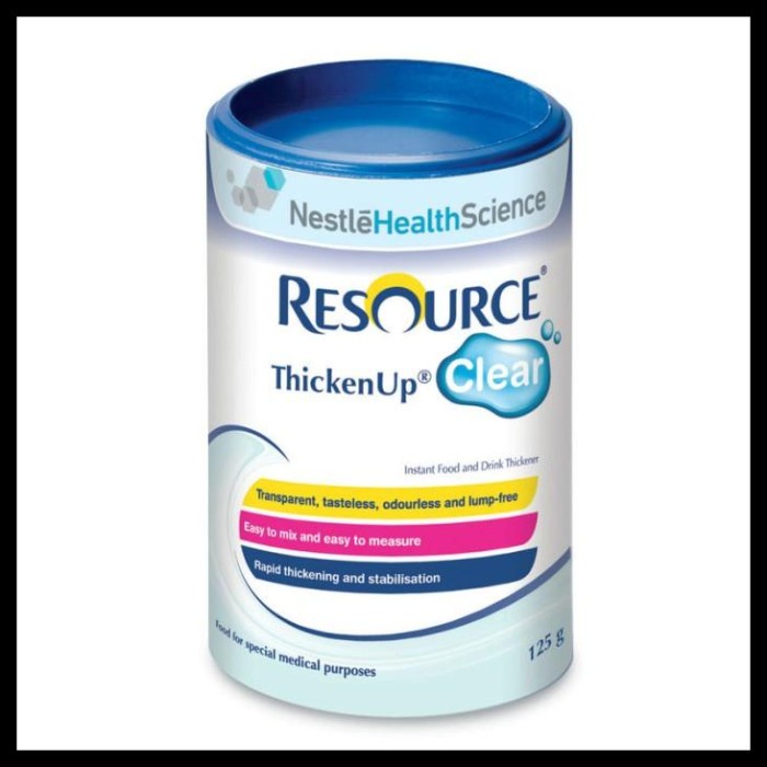 

⭐BISA COD⭐ BEST PRODUK RESOURCE THICKEN UP CLEAR INSTANT FOOD & DRINK THICKENER