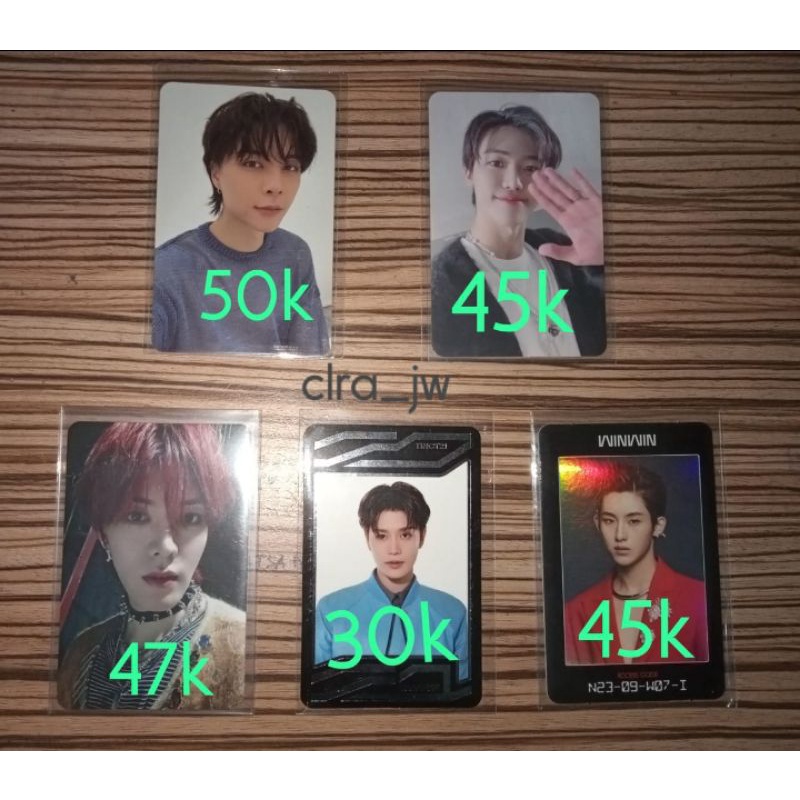 WTS Jhonny universe pbJaemin ar selca hotsaYuta jewel NCT 2021Taeil uc NCT 2021AC winwin
