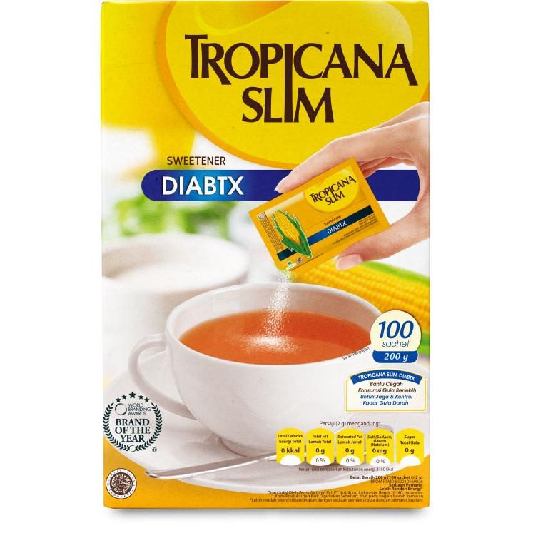 

Gratis ongkir Tropicana Slim Sweetener Diabtx 100 Sachet - Pemanis untuk Diabetesi .,.,.,.,