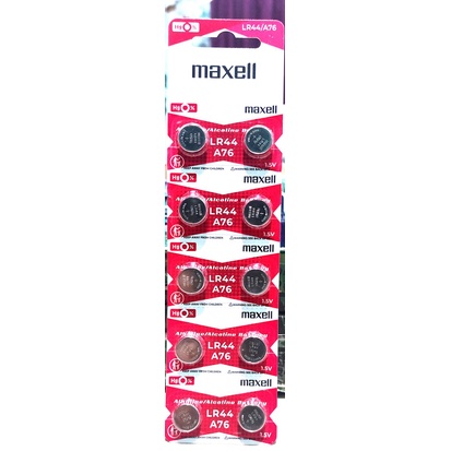 Baterai Maxell LR44 AG13 Maxell LR41 AG3 Maxell LR1130 390 AG10 Original