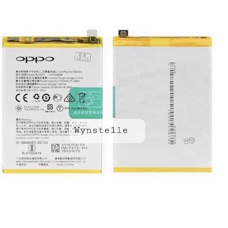 Free Delivery ORIGINAL 100% - Baterai OPPO A12 CPH2083 A31 CPH2015 A11K CPH2083 BLP673 Battery Batre