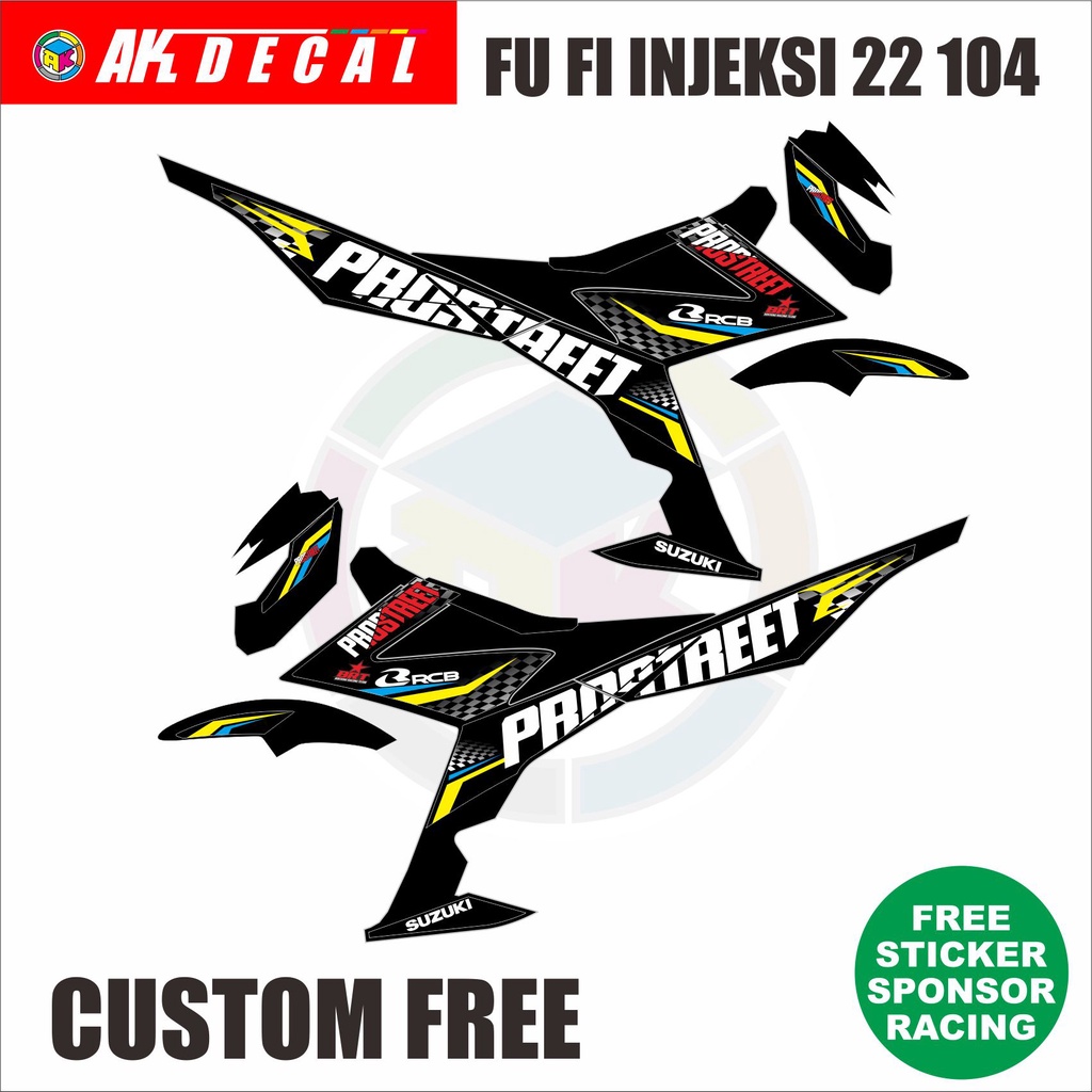 STRIPING LIVERY SATRIA F150 FI INJEKSI CUSTOM 22104