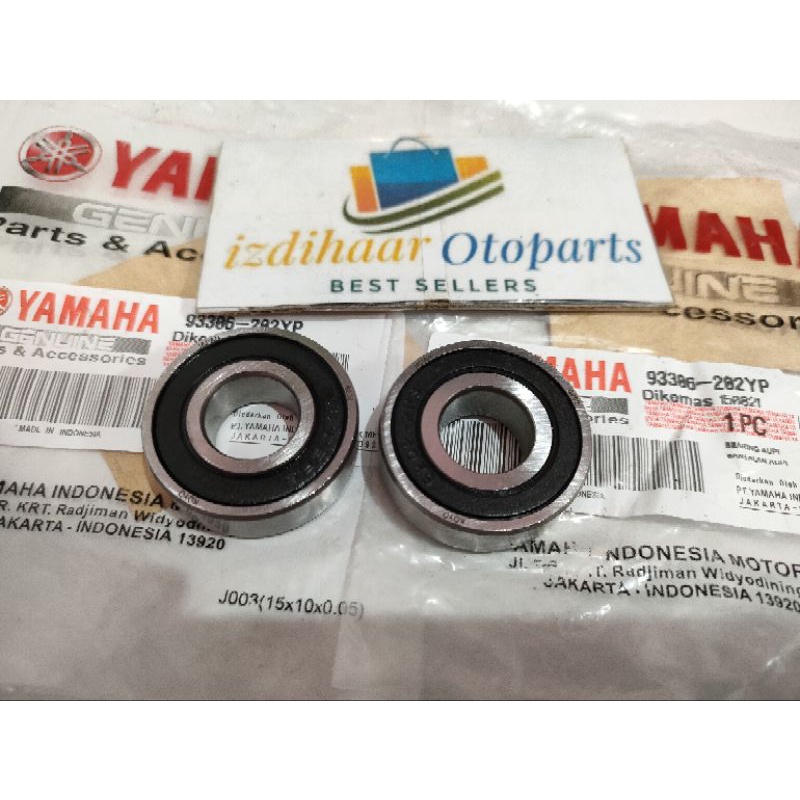 Bearing Laher roda belakang 2pcs 6202/6202 Vixion NVL NVA OLD,Vixion LED,Xabre, Byson