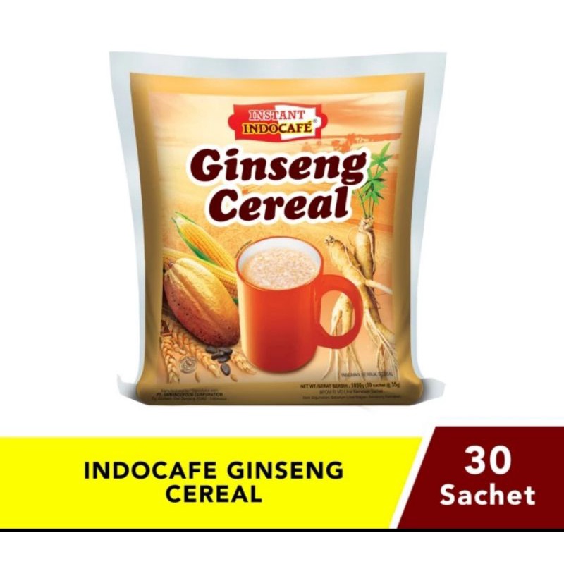 Indocafe GINSENG  SEREAL isi 30 Sachet