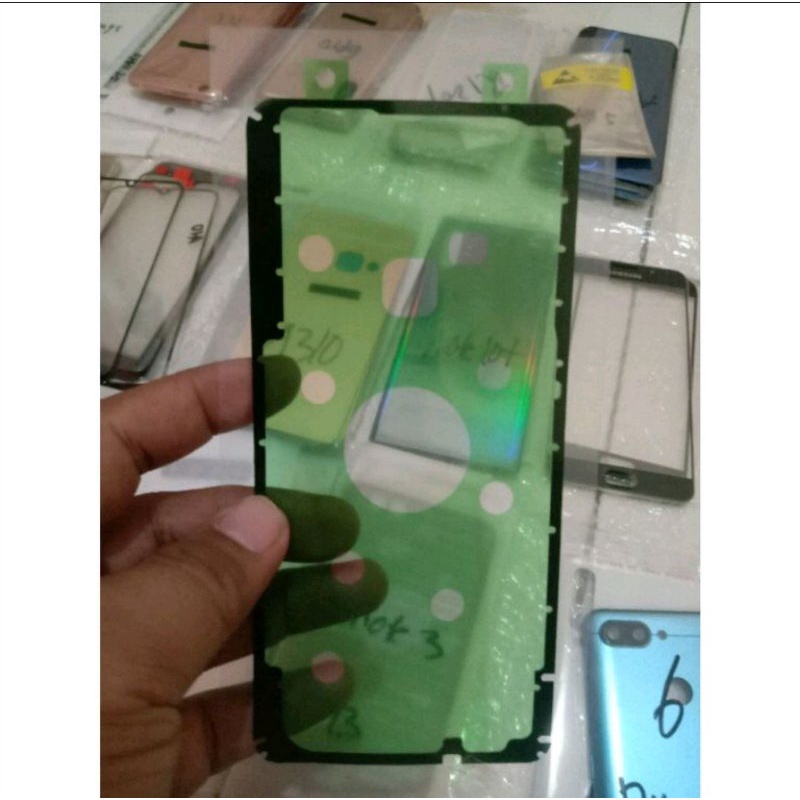 Adesive lem perekat backdoor samsung a9 2018 a920 - stiker lem perekat backdoor samsung A920 A9 2018
