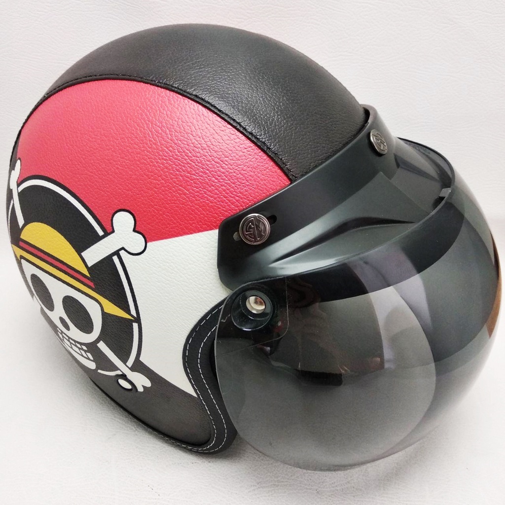 HelmRetroBogoMotifDewasaAnakWanitaPriaMurahOnePiece