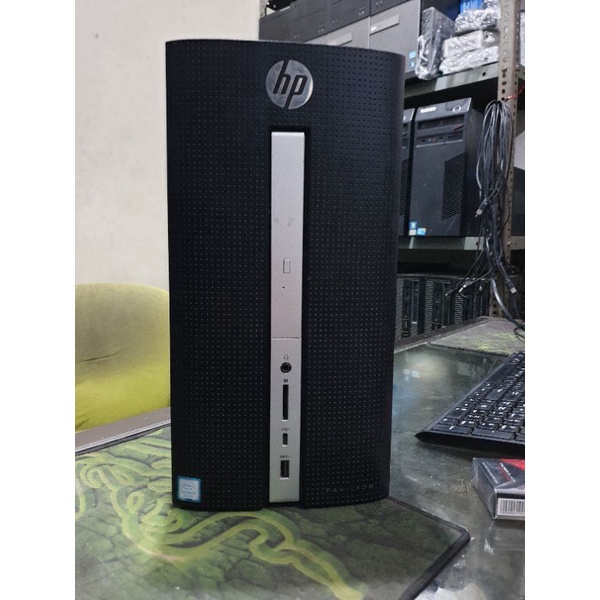 PC BUILTUP HP PAVILION CORE i3 7100 RAM 4GB DDR4 SSD 256GB NVME