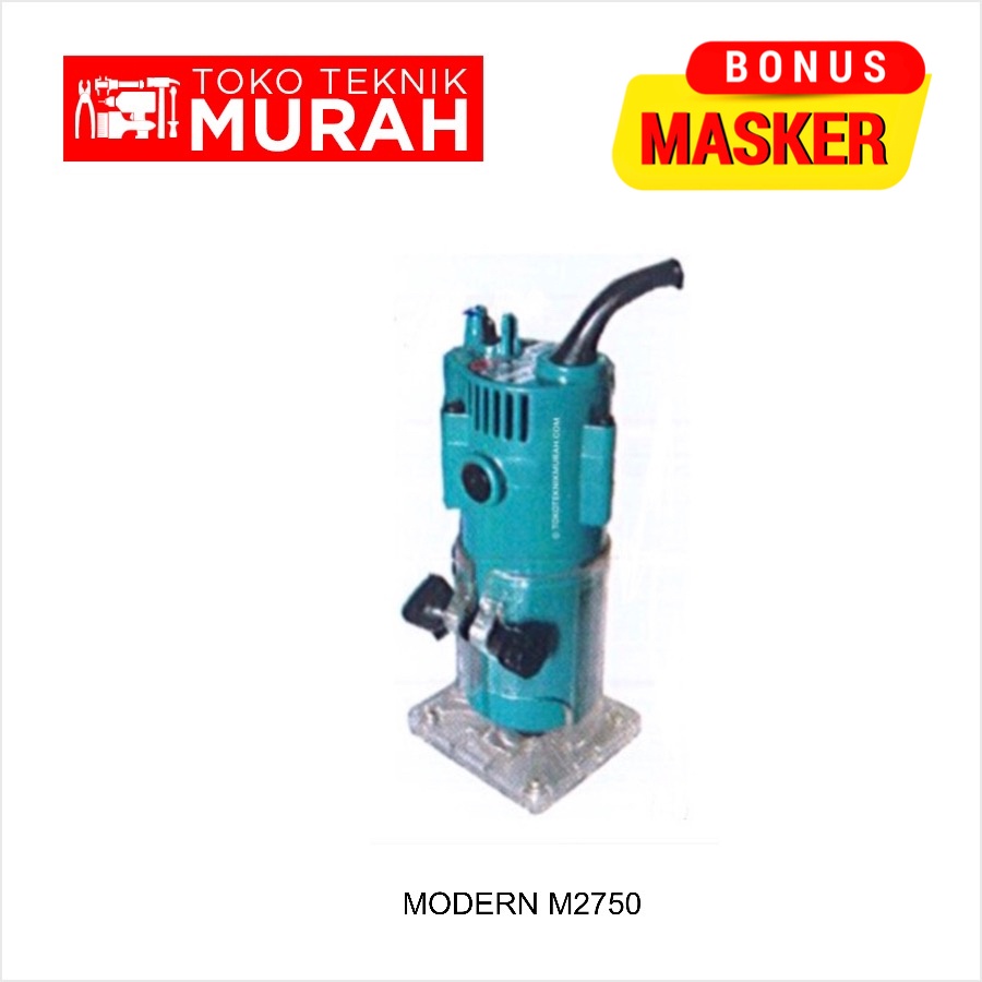 Modern M-2750 / M 2750 / M2750 Mesin Router Trimmer Profil Kayu