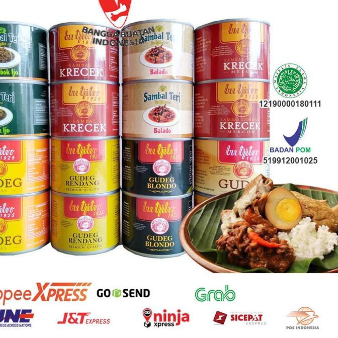 

[KODE PRODUK Y9AI93578] PROMO GUDEG KALENG BU TJITRO | SAMBAL KRECEK | SAMBEL TERI | GUDEG OLEH OLEH JOGJA