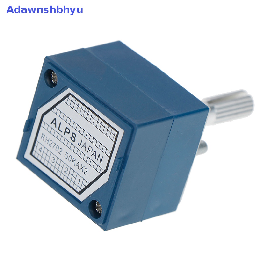 Adhyu 1Pcs Potensiometer 50K Alpen audio amp volume control pot stereo w loudness ID