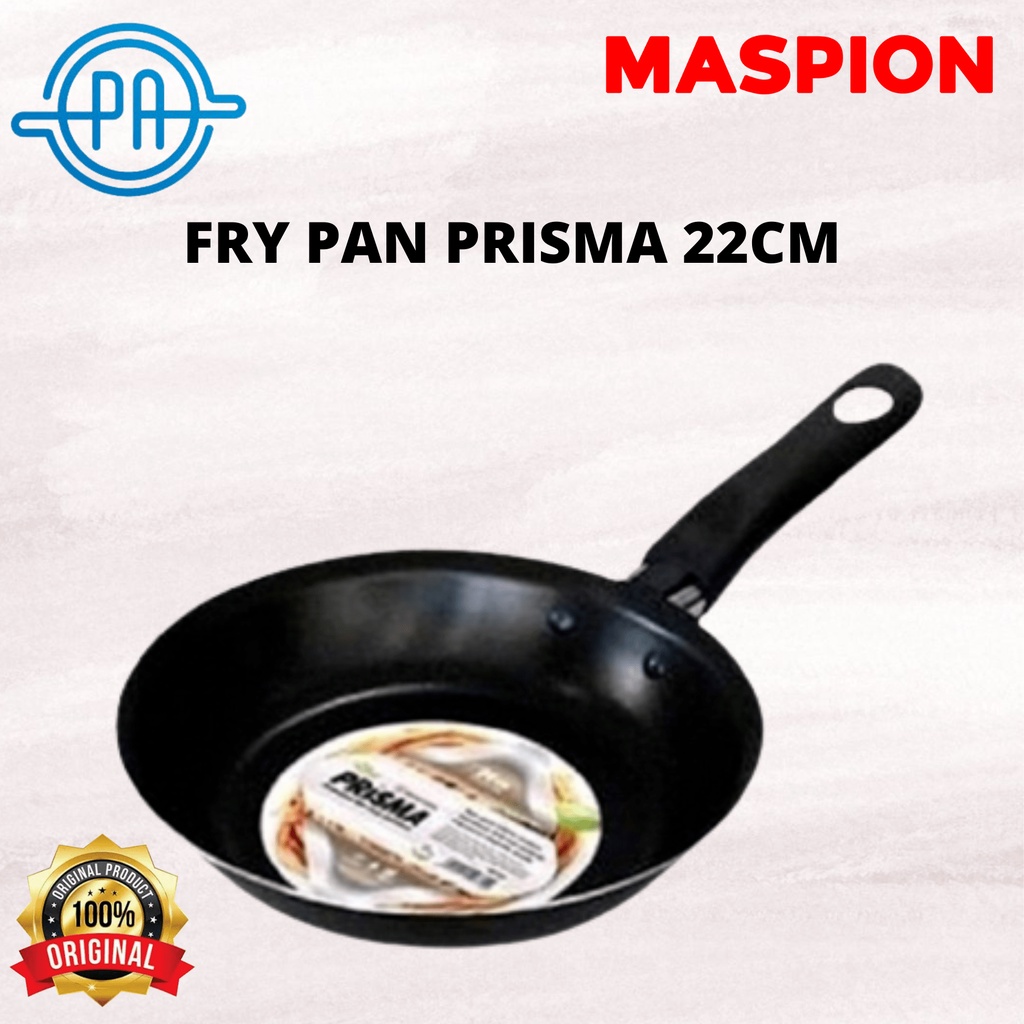 MASPION FRY PAN PRISMA 22CM ANTI LENGKET