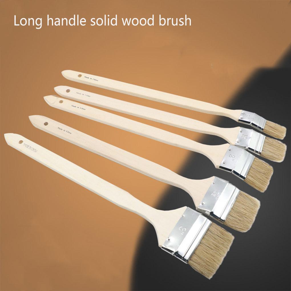 Sikat Genggam Bengkok Gagang Panjang Pengganti Reusable Rumah Tangga Komputer Otomotif Minyak Cat Debu Pembersih Brushes